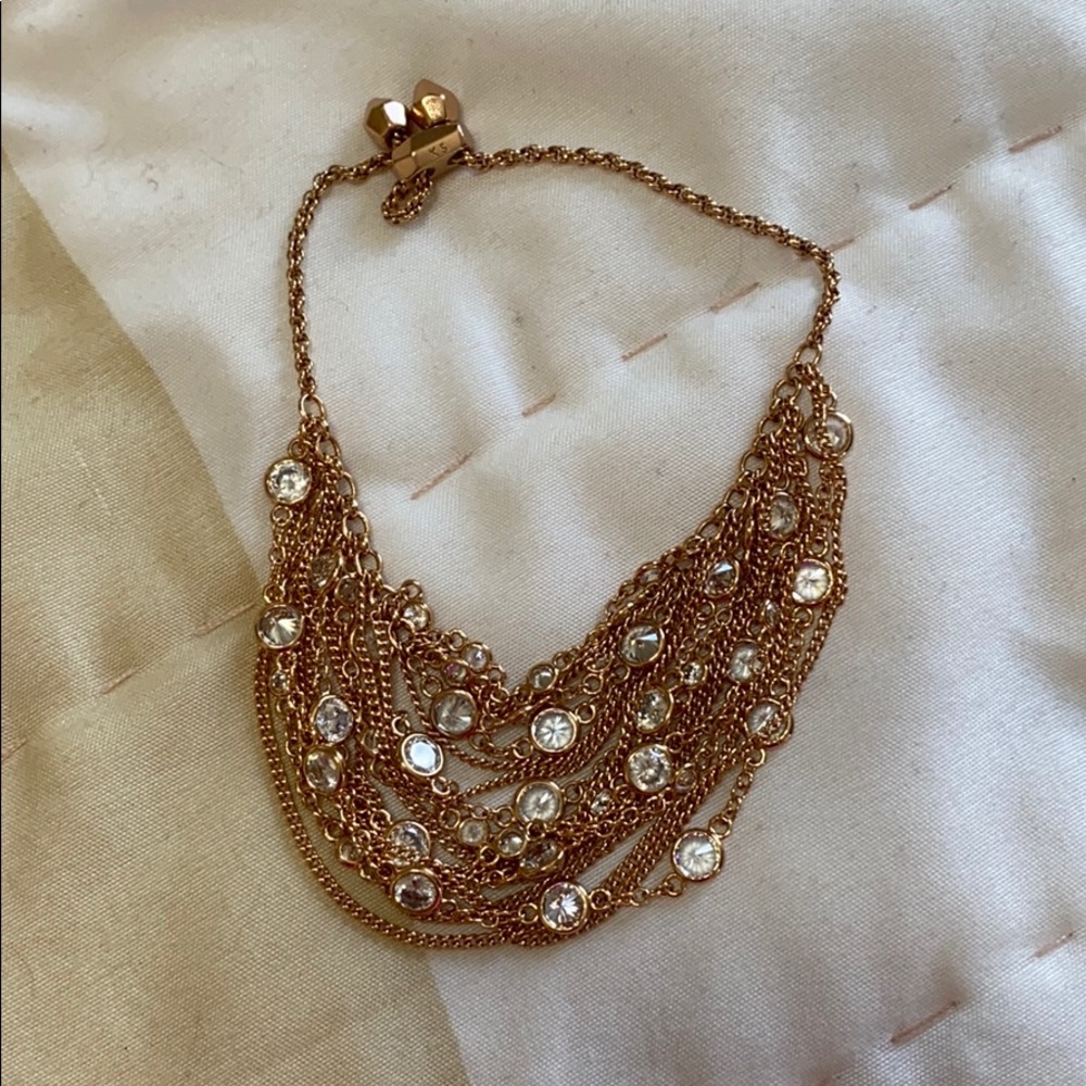 Kendra Scott Rose Gold Adjustable Statement Braclt